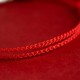 925 Sterling Silver Koi Fish Cinnabar Wealth Bracelet Anklet