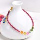 Garnet Tourmaline Butterfly Protection Bracelet Anklet Garnet Tourmaline Butterfly Protection Bracelet Anklet