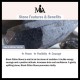 108 Mala Beads Fluorite Black Glitter Stone Protection Bracelet 108 Mala Beads Fluorite Black Glitter Stone Protection Bracelet