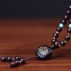 108 Mala Red Sandalwood Lotus Balance Bracelet