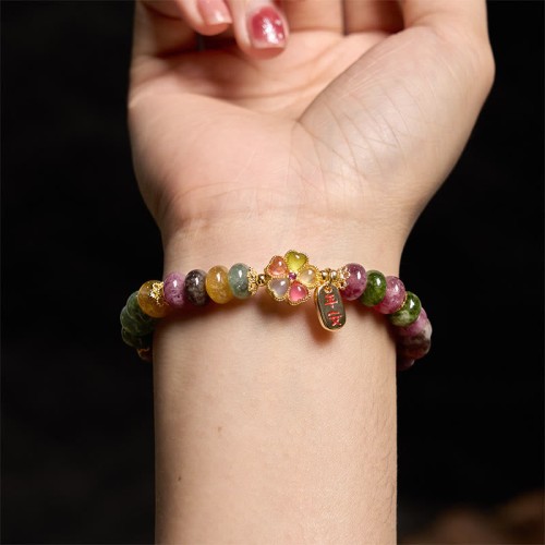 Tourmaline Jade Safe Love Bracelet Tourmaline Jade Safe Love Bracelet