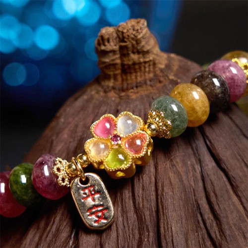 Tourmaline Jade Safe Love Bracelet Tourmaline Jade Safe Love Bracelet