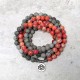 108 Mala Beads Sea Sediment Jasper Protection Bracelet