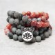 108 Mala Beads Sea Sediment Jasper Protection Bracelet