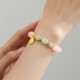 925 Silver Red Agate Hetian Jade Confidence Bracelet 925 Silver Red Agate Hetian Jade Confidence Bracelet