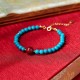 925 Silver Turquoise Cinnabar Purification Bracelet