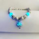 Turquoise Glowstone Lotus Protection Bracelet