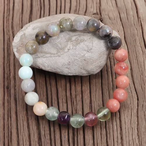108 Mala Beads Fluorite Black Glitter Stone Protection Bracelet 108 Mala Beads Fluorite Black Glitter Stone Protection Bracelet