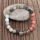 108 Mala Beads Fluorite Black Glitter Stone Protection Bracelet 108 Mala Beads Fluorite Black Glitter Stone Protection Bracelet