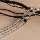 108 Beads White Crystal Jade Meditation Bracelet