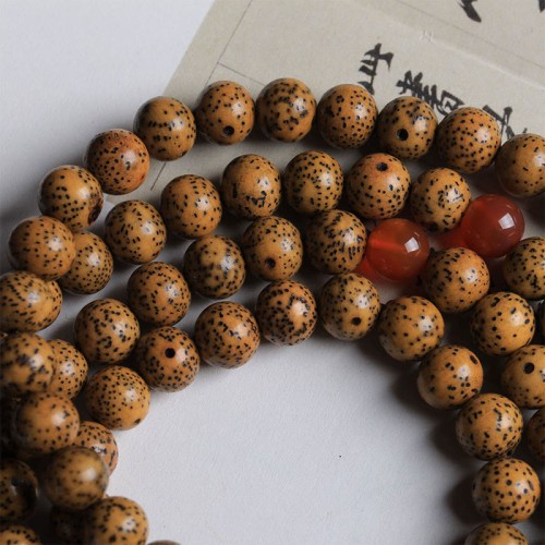 108 Mala Bodhi Seed Red Agate Auspicious Bracelet 108 Mala Bodhi Seed Red Agate Auspicious Bracelet