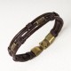 Vintage Leather Brown Rope Bracelet Vintage Leather Brown Rope Bracelet