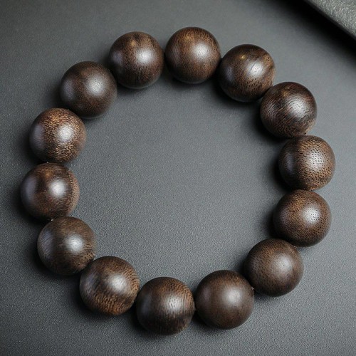 108 Mala Agarwood Peace Strength Calm Bracelet