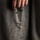 108 Beads White Crystal Jade Meditation Bracelet