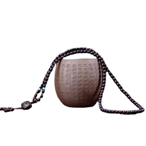 108 Mala Red Sandalwood Lotus Balance Bracelet