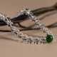 108 Beads White Crystal Jade Meditation Bracelet