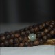 108 Mala Beads Agarwood Jade 999 Gold Peace Bracelet