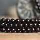108 Mala Beads Small Leaf Red Sandalwood Amber Bracelet