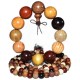 108 Wenge Wood Mala Meditation Bracelet