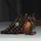 108 Mala Beads Agarwood Jade 999 Gold Peace Bracelet