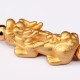 24K Gold-Plated PiXiu Luck Red String Bracelet