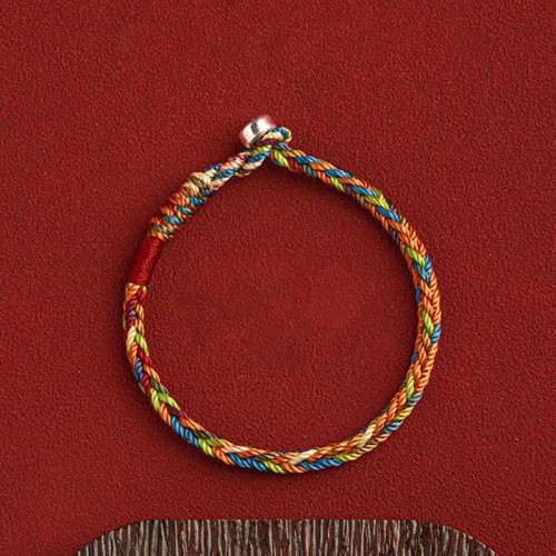 "Healthy & Happy" Lucky Multicolored Bracelet