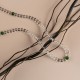108 Beads White Crystal Jade Meditation Bracelet