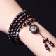 108 Mala Red Sandalwood Lotus Balance Bracelet