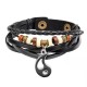 Yin Yang Pendant Couple Balance Bracelet Yin Yang Pendant Couple Balance Bracelet