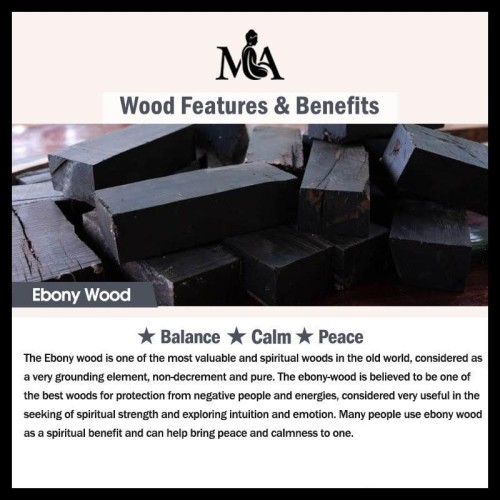 Tibetan Ebony Wood Copper Double Layer Balance Bracelet