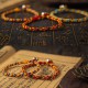 "May You Be Good Fortune" Multicolored Bracelet