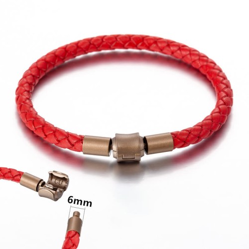 Vintage Leather Rope Luck Braid Bracelet