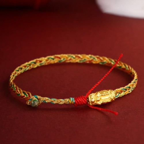 Year of the Dragon Handmade Colorful Carved Success Bracelet Year of the Dragon Handmade Colorful Carved Success Bracelet