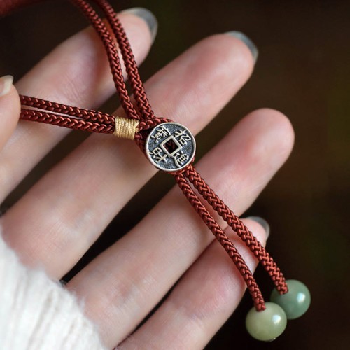 925 Silver Chinese Zodiac Bodhi Seed Protection Bracelet 925 Silver Chinese Zodiac Bodhi Seed Protection Bracelet