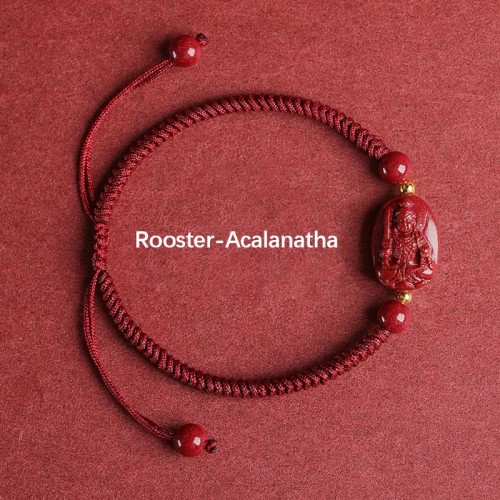 Zodiac Buddha Cinnabar Evil Spirits Bracelet Zodiac Buddha Cinnabar Evil Spirits Bracelet