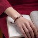 925 Silver 12 Chinese Zodiac Cinnabar String Bracelet