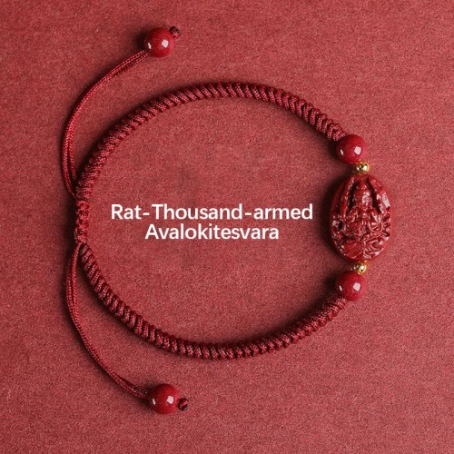 Zodiac Buddha Cinnabar Evil Spirits Bracelet Zodiac Buddha Cinnabar Evil Spirits Bracelet