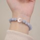 925 Silver Amethyst Aquamarine Cat's Eye Healing Bracelet 925 Silver Amethyst Aquamarine Cat's Eye Healing Bracelet
