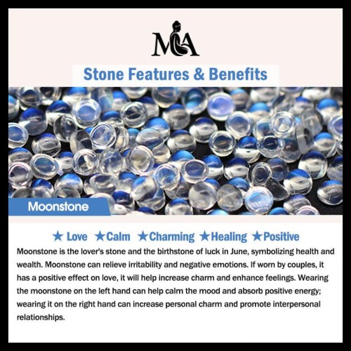 12 Chinese Zodiac Moonstone Calm Love Bracelet 12 Chinese Zodiac Moonstone Calm Love Bracelet