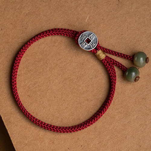 925 Silver Chinese Zodiac Bodhi Seed Protection Bracelet 925 Silver Chinese Zodiac Bodhi Seed Protection Bracelet