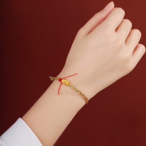 Year of the Dragon Handmade Colorful Carved Success Bracelet Year of the Dragon Handmade Colorful Carved Success Bracelet