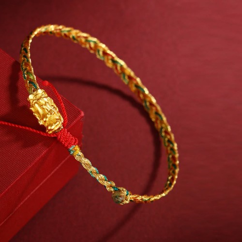 Year of the Dragon Handmade Colorful Carved Success Bracelet Year of the Dragon Handmade Colorful Carved Success Bracelet