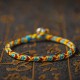 "May You Be Good Fortune" Multicolored Bracelet