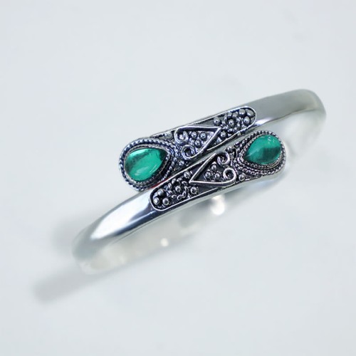 Zircon Water Drop Healing Cuff Bracelet Zircon Water Drop Healing Cuff Bracelet