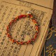 "May You Be Good Fortune" Multicolored Bracelet