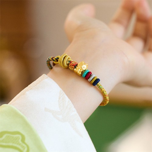 Year of the Dragon Koi Fish Mahjong Luck Bracelet Year of the Dragon Koi Fish Mahjong Luck Bracelet