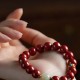 Cinnabar Jade Healing Charm Bracelet