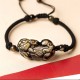 Obsidian Amethyst Citrine PiXiu Wealth Bracelet
