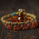 "May You Be Good Fortune" Multicolored Bracelet