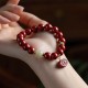Cinnabar Jade Healing Charm Bracelet